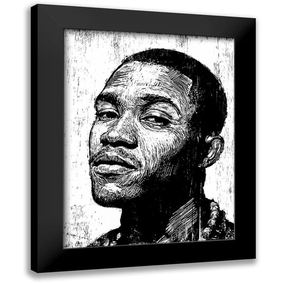 Shigley, Neil 19x24 Black Modern Framed Museum Art Print Titled - Frank Ocean