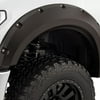 Bushwacker by RealTruck Max Coverage Pocket/Rivet Style Rear Fender Flares | 2-Piece Set, Black, Smooth Finish | 20072-02 | Compatible with 2009-2014 Ford F-150 (Excludes Raptor)