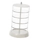thumbnail image 3 of Caja de almacenamiento de joyas giratoria, bandeja transparente para joyas, organizador de accesorios para el cabello 5 capas, 3 of 9