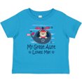 thumbnail image 3 of Inktastic My Great Aunt Loves Me Nephew Bear Boys Baby T-Shirt, 3 of 5