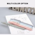 thumbnail image 4 of HengDidi 5 Pieces Multicolor Gel Pen Set with Roller Clip for Comfort Grip, Quick-Drying Ink for Smooth Writing, Refillable Rollerball Pens for Office Study and Daily Use, 4 of 5