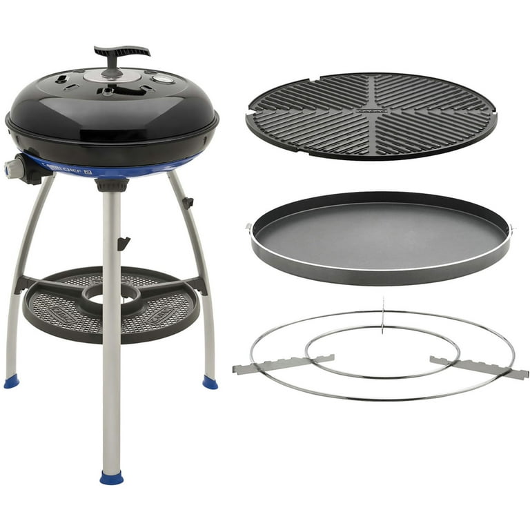 uophørlige Bangladesh mærke Cadac Carri Chef 2 Portable Grill with Pot Ring, Grill Plate, and Chef Pan  - Walmart.com