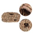 thumbnail image 3 of Hamster Straw Hideout Tunnel Hamster Hideaway Nest Straw Woven Hamster Nest, 3 of 3