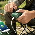 thumbnail image 5 of USB Hand Crank Charger Manual Power Generator, Portable Emergency Battery Charger for Mobile Phones, Digital Devices, Outdoor Travel, Camping, Hiking & Backup Power Supply, Green, 5 of 6