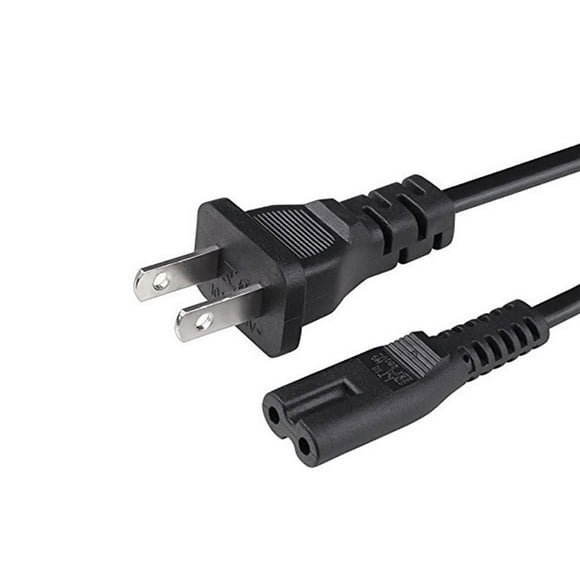 axGear 2-Prong AC Power Cord Cable For Laptop Notebook Power Adapter