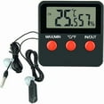 thumbnail image 1 of Reptiles Digital Thermometer Hygrometer LCD Temperature and Humidity Gauge for Terrarium Pet Incubator Tank.., 1 of 4