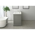 thumbnail image 4 of Design Element Milano 72" Double Sink Bathroom Vanity in Grey, 4 of 12