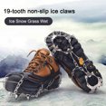 thumbnail image 4 of Crampones de escalada Likrtyny 19 dientes acero inoxidable M L XL, 4 of 9