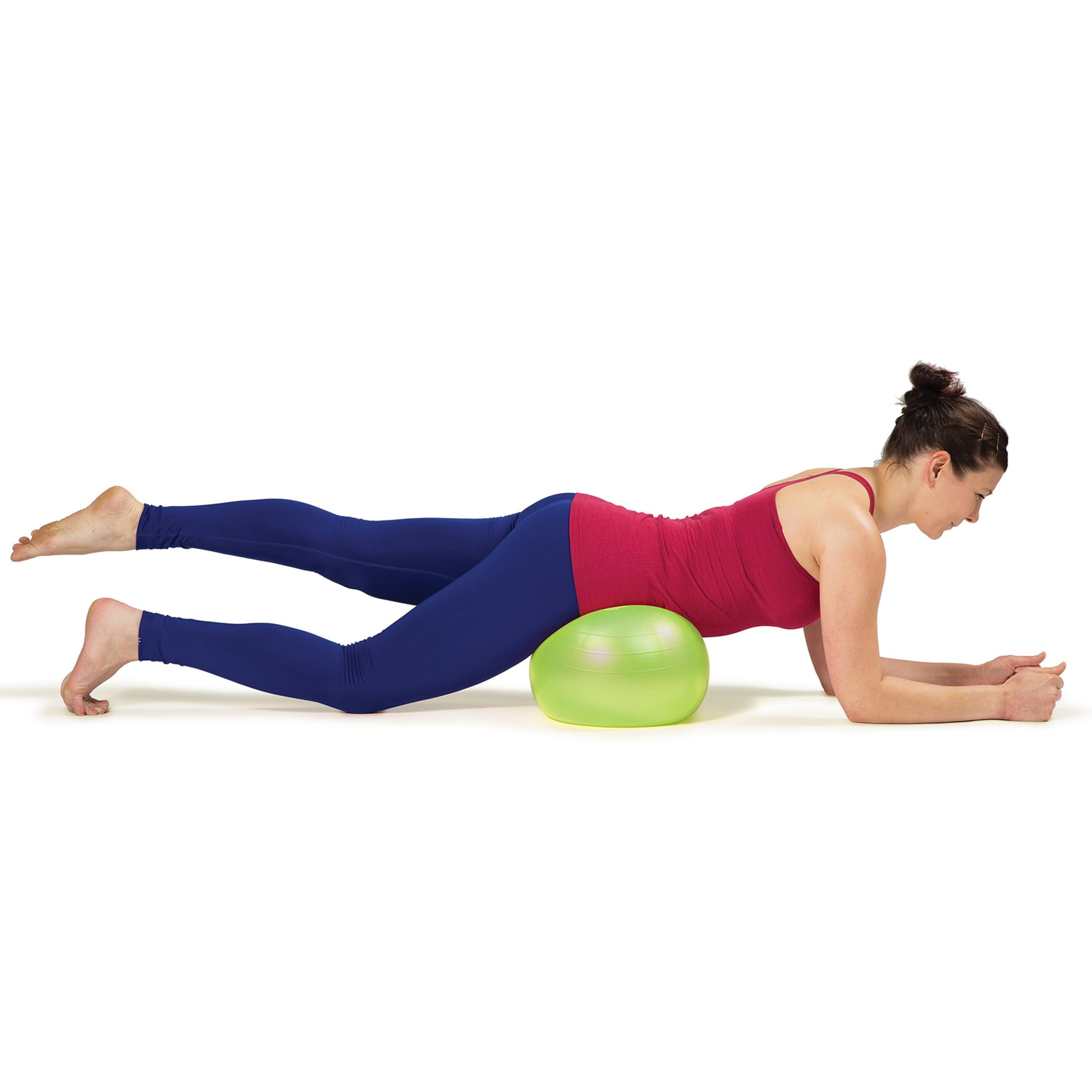 OPTP Soft Movement Ball - 12 Inch Exercise and Pilates Ball for Yoga and Core Stability, Soft Inflatable Physical Therapy Ball Features Easy-Grip Texture