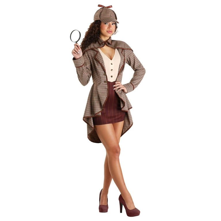 Women's Sultry Sherlock Holmes Costume