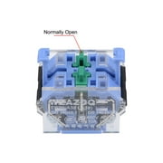 Uxcell Rotary Selector Switch 2 Positions 2NO Momentary AC 600V 10A 22mm 7/8 Panel Mount 2pcs