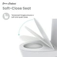 thumbnail image 4 of Sublime II One-Piece Round Toilet, 10" Rough-In 1.1/1.6 gpf, 4 of 16