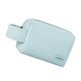 thumbnail image 2 of Neceser multiusos sintética, impermeable, , con cremallera suave, neceser portátil para maquillaje, accesorios, artículos de tocador, Azul Yinane Bolsa cosmética, 2 of 7