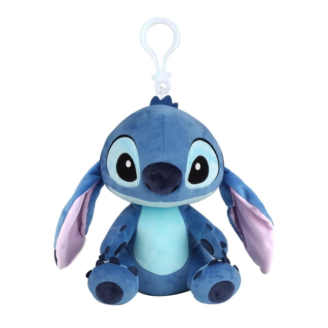LLavero de oso de fresa de puntada de muñeca de Disney auténtica, juguete de peluche de puntada, colgador de mochila, colgador de bolsa periférico