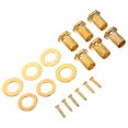 thumbnail image 1 of KAKOWELY 6Jgo Accesorios Dorados Para Afinadores De Guitarra Incluye Tornillos Tuercas Y Arandelas, 1 of 5