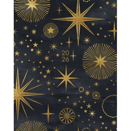 Starry Night 2026 7.5" x 9.5" Booklet Monthly Planner