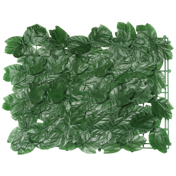 40 Pieces Artificial Maple Privacy Fence Screen, Hedge Backdrop for Balcony, Indoor, Outdoor Garden Fence