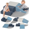 thumbnail image 4 of Foam Baby Climbing Blocks for Toddlers 1-3,4 Piece Kids Climbing Toys Indoor,Soft Play Climbing, Modern, 4 of 9