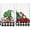 Red, Green, Black, White, variant on Christmas Kitchen Towels Plaid Xmas Tree Gnome Truck Kitchen Dishcloth 18 x 26 Inch Ultra Absorbent Tea Towel Drying Hand Towel for Holiday Home Cooking Baking, Set of 2