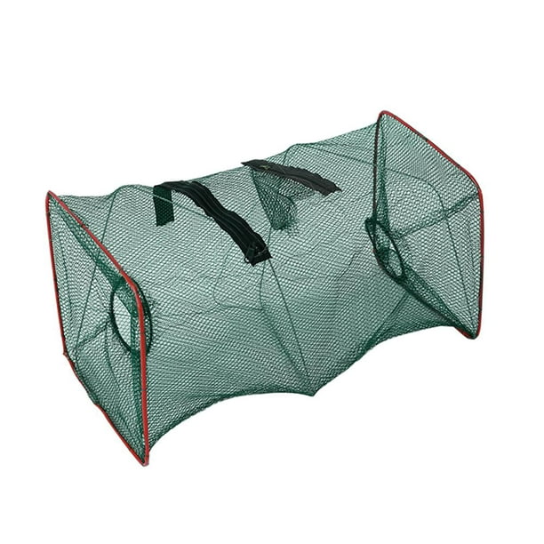 Fishing Net Cage Catcher Trap for Crab Fish Shrimp Portable Mesh Tackle 