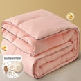 thumbnail image 4 of Home Quilt Queen White Lightweight Comforter Reversible Bedspread for All Season Soft Cozy Quilted Blanket Down Alternative Bedding (78.7''x59'' Hot Pink)/ Room Decor, 4 of 7