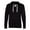 Black, variant on J. America - New Men - IWPF - Jersey Sport Lace Hooded Pullover