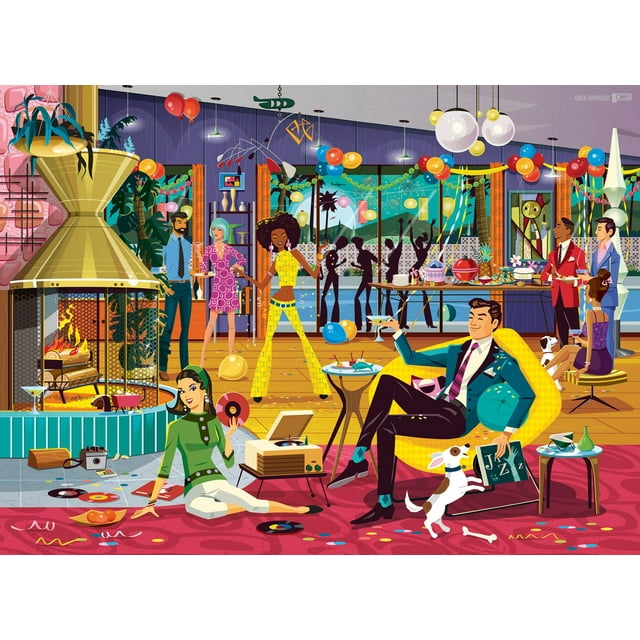 Rompecabezas Ravensburger Jazzy! 500 piezas: Fabulous Groovy