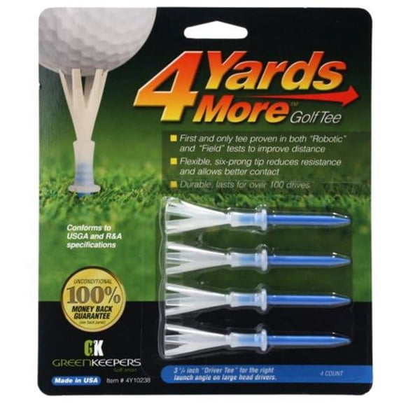 ProActive Sport DLT201 3 1/4'' 4 Yards More Golf Tee