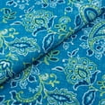 thumbnail image 2 of Waverly Inspirations, Home Decor, 100% Polyester, Water/Stain Resistant, Indoor/Outdoor Fabric - Print Width 54 Inch, Outdoor Paisley, Denim, Cut by Yard, 2 of 7