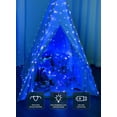 thumbnail image 3 of 300 LED Fairy Curtain Lights, 9.8ft x 9.8ft Curtain String Lights, USB Plug in 8 Lighting Modes LED Christmas String Hanging Lights with Remote for Bedroom Indoor Outdoor Weddings Party Xmas, 3 of 14
