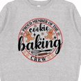 thumbnail image 3 of Inktastic Proud Member of the Baking Crew Youth Sweatshirt, 3 of 4