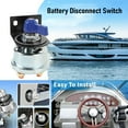 thumbnail image 4 of Battery Disconnect Switch High Current Power Cut Off Switch for Car Boat RV ATV Vehicles DC12-48V 200A, 4 of 7