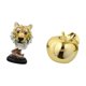 thumbnail image 5 of Escultura de mesa,Escultura de cabeza de tigre Estatua moderna de sobremesa,Estatua decorativa,Escultura de frutas para decoración del hogar para escritorio interior.,Figura de cerámica para, 5 of 8