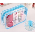 thumbnail image 4 of Bolsas para cosméticos Tergy, transparentes, impermeables, de PVC, de viaje, 20 unidades, 4 of 6