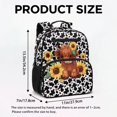 thumbnail image 7 of KUIFORTI Cow Sunflower Toddler Backpack Boys Girls Kids School Bag with Multiple Organizer Pockets Adjustable Straps for Preschool Kindergarten Back to School Gifts, 7 of 7
