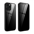 thumbnail image 4 of Anti-Peeping For  12/ 12 Max/ 12 Pro/ 12 Pro Max 360° Full Body Case Clear Double Sided Tempered Glass Magnetic Metal Bumper Adsorption Protection Privacy Cover, 4 of 6