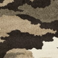 thumbnail image 7 of SAFAVIEH Florida Edwin Camouflage Shag Area Rug, Beige/Multi, 8'6" x 12', 7 of 7