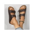 thumbnail image 5 of Adjustable Cork Slides with Soft Footbed - Buckled Slip-On Sandals for Casual & Outdoor Wear, 5 of 10