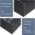 thumbnail image 5 of SCZ Caja de almacenamiento de tarjetas para tarjetas coleccionables, más de 1200 estuches para tarjetas Commander de cuero PU, tarjetero con cierre magnético apto para tarjetas de juego, 5 of 5