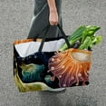 thumbnail image 7 of Sea Slug Large Capacity, Foldable Reusable Tote Bag - Oxford Cloth Storage Bin, Laundry Bag, Storage Bag, 7 of 7