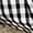 Black and White, variant on Black And White Gingham High Waist Flowing Maxi Skirt, Casual A-Line Skirt