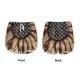 thumbnail image 3 of Balery USA Sunflower Flag Pantalones cortos deportivos para mujer con forro y dos bolsillos, elásticos, para entrenamiento, gimnasio, yoga-XX-Large, 3 of 7