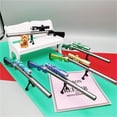 thumbnail image 2 of Estilo mixto de 5 rifles de francotirador creativos de pluma de gel de 23 centímetros, oficina, papelería, estudiantes, juguetes llamativos,, 2 of 5