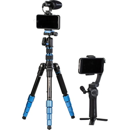 Saramonic - Roadieographer AV Content Creation Kit w/Backpack, Tripod,  Clamp, Gimbal, Condenser Mic w/Cables  - Ultimate