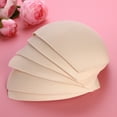 thumbnail image 2 of 3 Pair Soft Bra Inserts Pads Removable Sport Bra Cups inserts Mastectomy Bra Inserts For Bikini Top Swimsuit, 2 of 3
