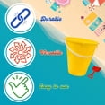 thumbnail image 3 of Colorful Beach Pails and Shovels, 9in (Set of 3, Colors may Vary) Plastic Sand Buckets Perfect for Beach Backyard Picnic Sandbox Outdoor Play Spring Summer Gift Kids Ages 3 and up, 3 of 7