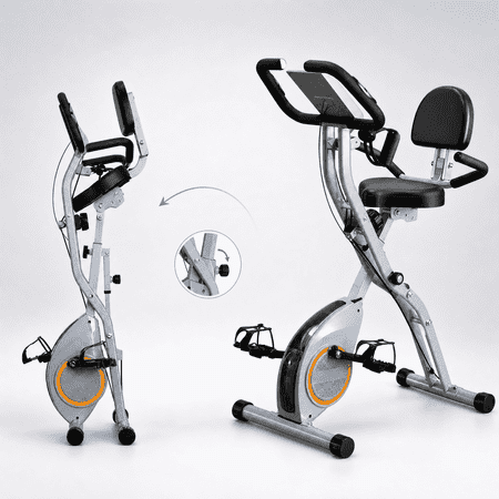 USLIM 5-in-1Exercise Bike, Precision Magnetic Stationary Cycling Bike, 300 lb Capacity