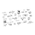 thumbnail image 1 of Neva Nude FOOK YU SOUP Palabras y símbolos traviesos Paquete de tatuajes temporales grandes | Decoración Corporal para Festivales Raves y Más, 1 of 5