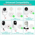 thumbnail image 5 of Universal Baby Monitor Stand for HelloBaby, Infant Optics DXR-8 Pro, Nanit Pro Baby Monitor Floor Stand - Height Adjustable Baby Camera Stand for Eufy, VTech, Owlet, VAVA and Most Baby Monitor Holder, 5 of 8