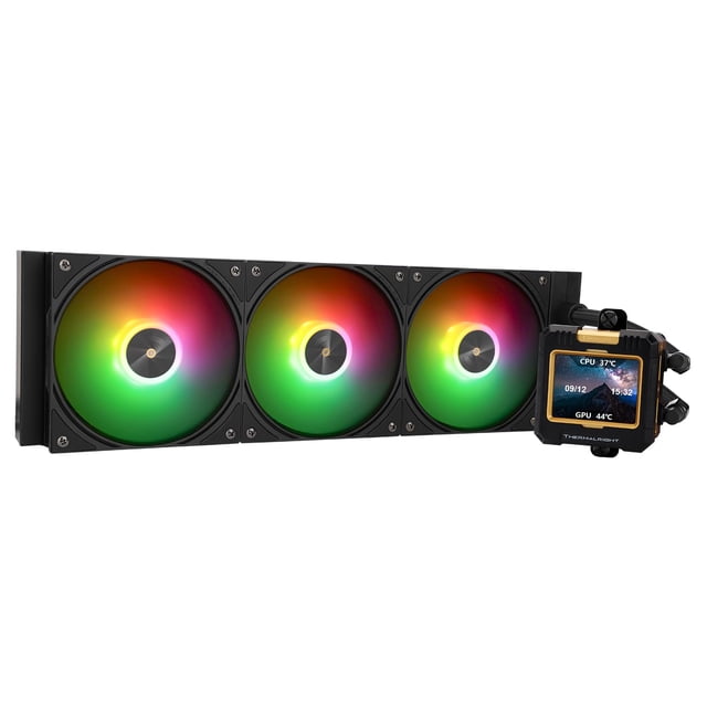 Enfriador AIO para CPU Thermalright FW360 negro ARGB 360 mm con pantalla LCD